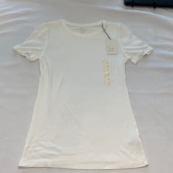 a new day BRAND NEW White T-Shirt Size Small - Picture 1 of 5
